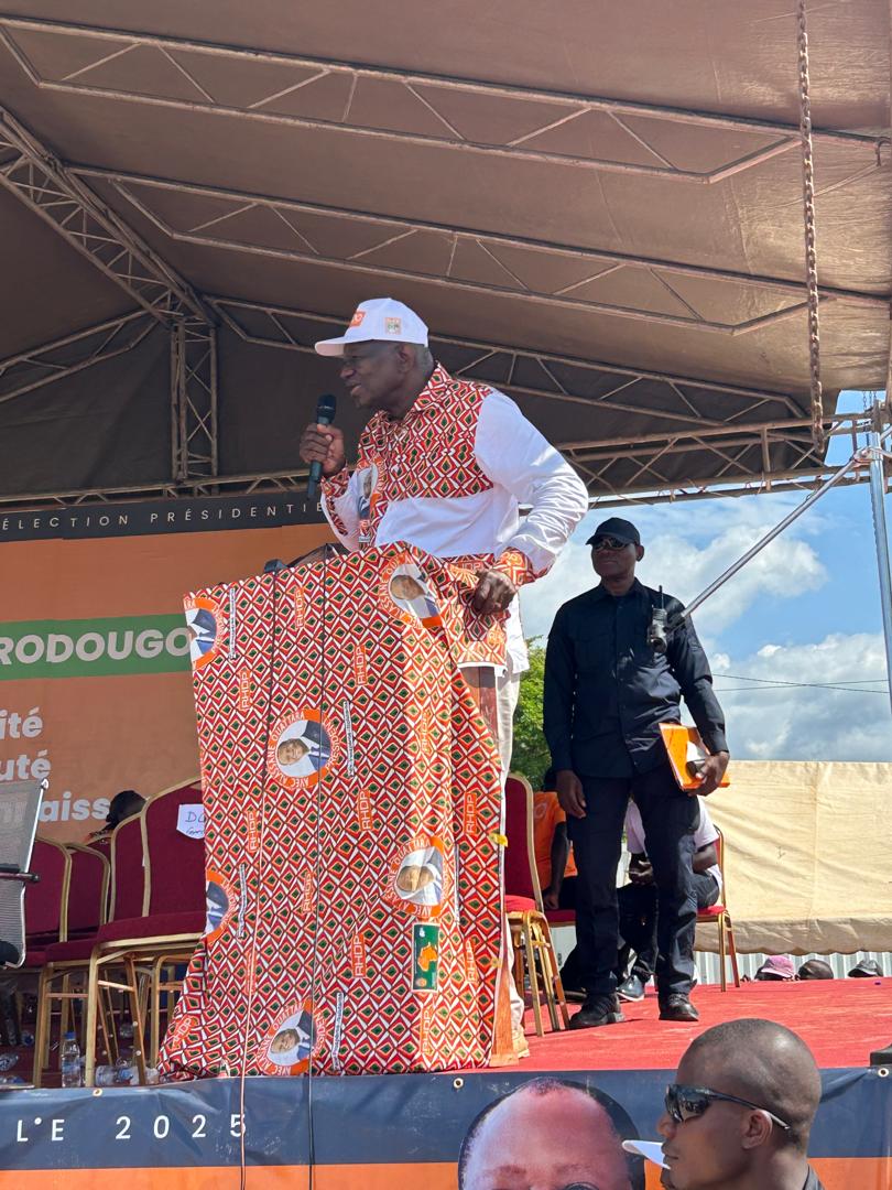 Campagne présidentielle à Séguéla : Gaoussou Touré repart satisfait de la forte mobilisation du Worodougou 