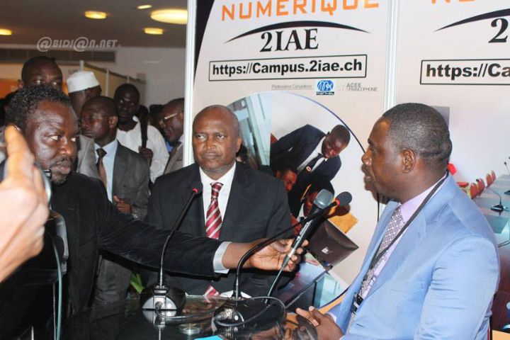 Cgeci academy 6ème édition / Projet Campus Numérique : le Ministre de l’entrepreneuriat Anzoumana Moutayé félicite le groupe 2IFE/2IAE