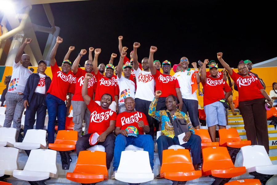 CAN 2023 : des boissons rafraîchissantes offertes aux supporters à l'apothéose