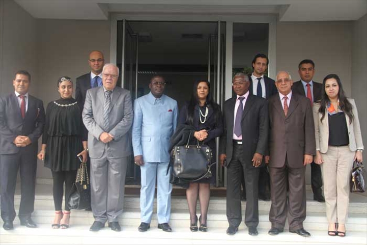 Audience délégation marocaine: « La caravane de partenariat en Afrique »