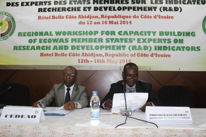 Atelier de Formation de la CEDEAO sur les indicateurs de R&D: Mot de bienvenue du  Dr Philippe Kuhutama Mawoko  Directeur a.i. OASTI