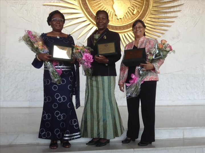 Prix scientifique  Kwame N’Krumah de l’union africaine 2013 pour la femme région cedeao