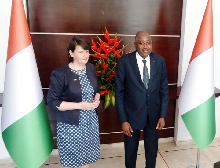 Le PM Gon Coulibaly aborde les axes du partenariat économique avec un émissaire allemand