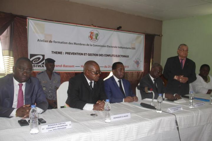 CEI : les commissaires centraux formés à la gestion et à la prévention des conflits électoraux