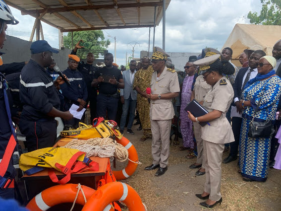 Plus de 300 interventions effectuées par l'ONPC d'Adzopé en 2023