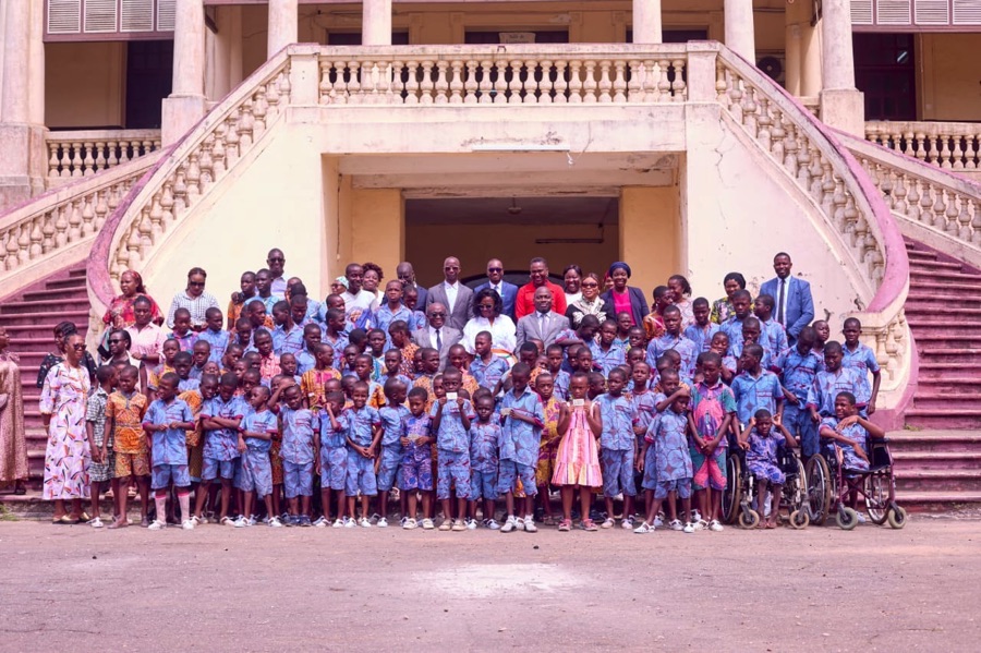 Célébration de la Journée mondiale de l'enfance : Plusieurs enfants de l'orphelinat de Bingerville reçoivent des cartes nationales d'identité