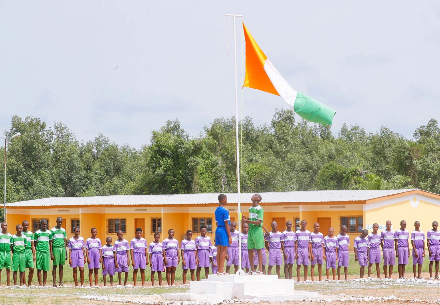 Centre de service civique de Bimbresso : près de 130 élèves bénéficiaires du programme d’encadrement et de discipline dénommé 