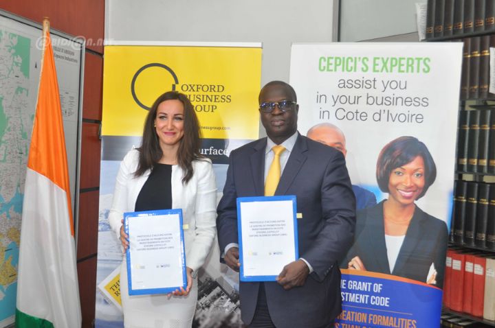 Le CEPICI et l’OBG signent une convention pour l ’ élaboration d’un rapport économique sur la Côte d’Ivoire