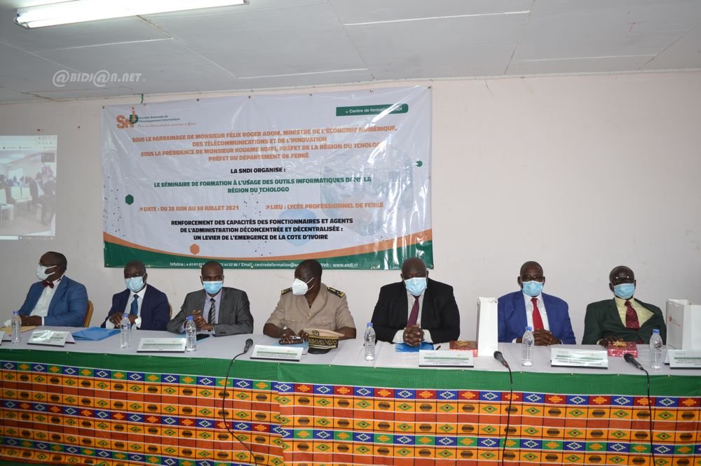 Région du Tchologo : plus d’une centaine de fonctionnaires et agents de l’état formés à l’outil informatique