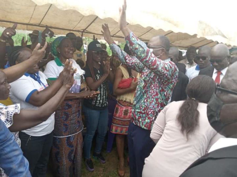 Rentré au pays après 10 ans d'exil: Damana Pickass lavé et purifié par ses parents de Fresco