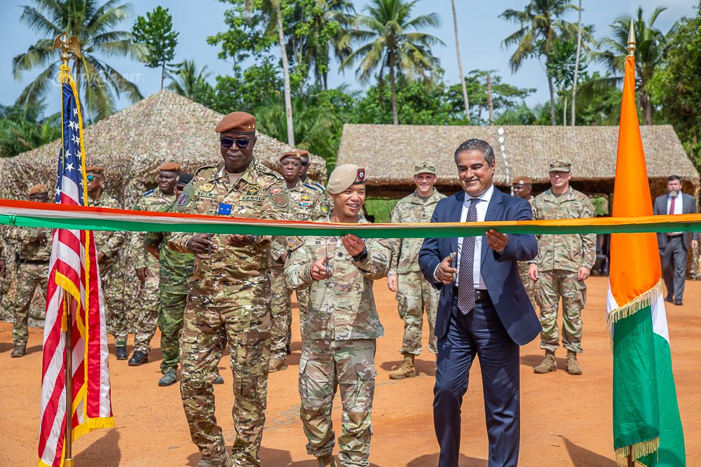  Côte d’Ivoire : inauguration d’un centre d’entraînement des forces spéciales avec l’appui des États-Unis