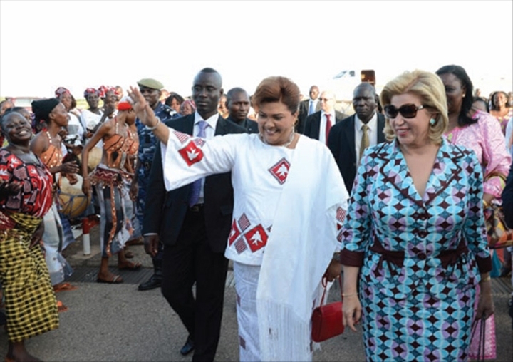 Lutte contre la traite des enfants / Rencontre entre Mmes Ouattara et Compaoré à Ouagadougou : Le trafic transfrontalier au centre de leurs échanges	