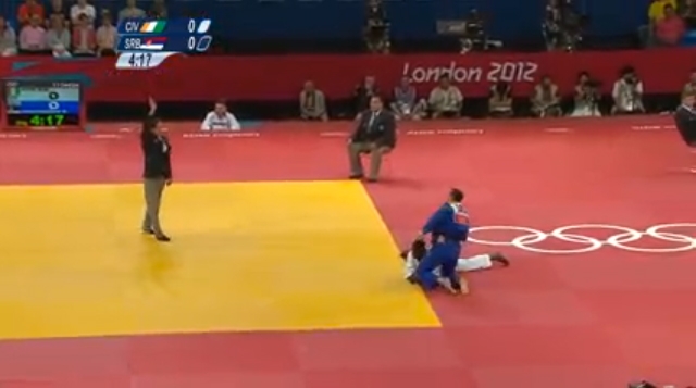 JO 2012 / Judo : L’Ivoirien Koné Roméo terrassé en 44 secondes !