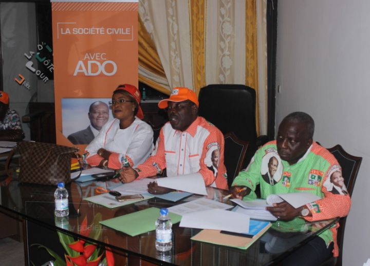 District d’Abidjan/ Réélection du Président Alassane Ouattara :  « Les Compagnons de la Victoire » de la Direction Centrale de Campagne RHDP chargée de la société civile sillonnent le district d’Abidjan
