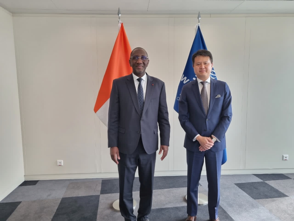 CM12 : le Ministre Souleymane Diarrassouba reçu en audience par le Directeur général de l’Organisation mondiale de la propriété intellectuelle (OMPI) à Genève