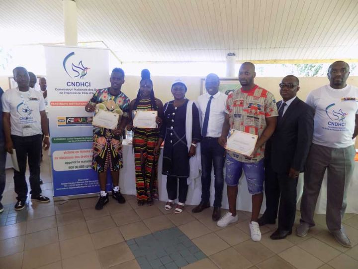 Femua 10/Cndhci: Les artistes distingués ambassadeurs des droits de l’homme