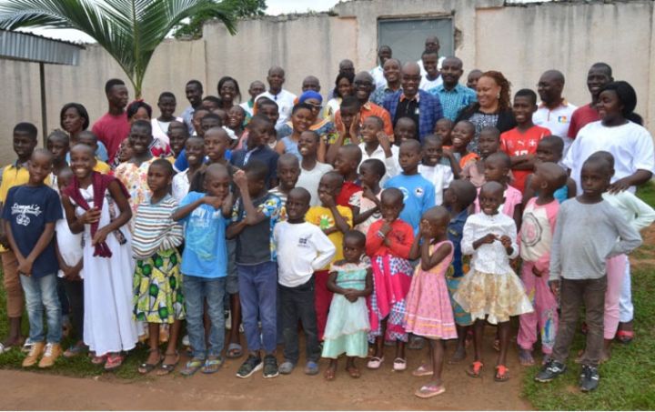 La CNPS réhabilite, équipe et offre des vivres à l’orphelinat de Gagnoa