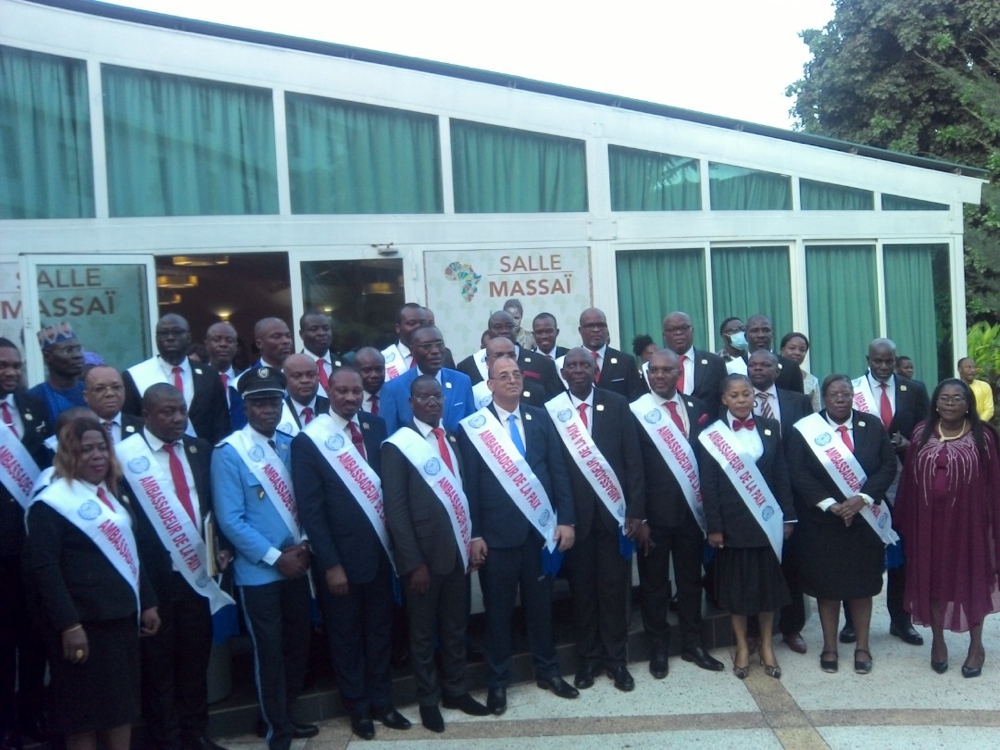 Cohésion sociale : une ONG met en mission, une trentaine d’ambassadeurs de la paix