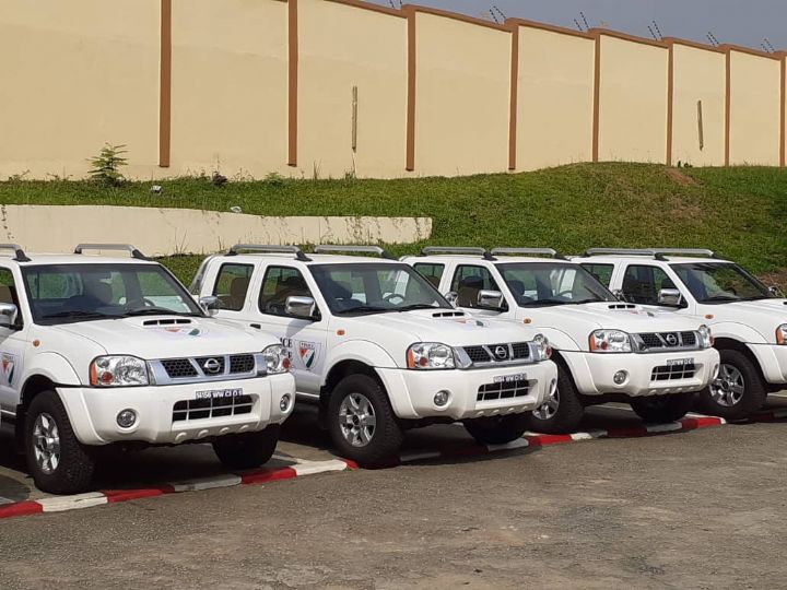 Renforcement de la capacité opérationnelle de la police nationale ivoirienne en véhicules pick-up