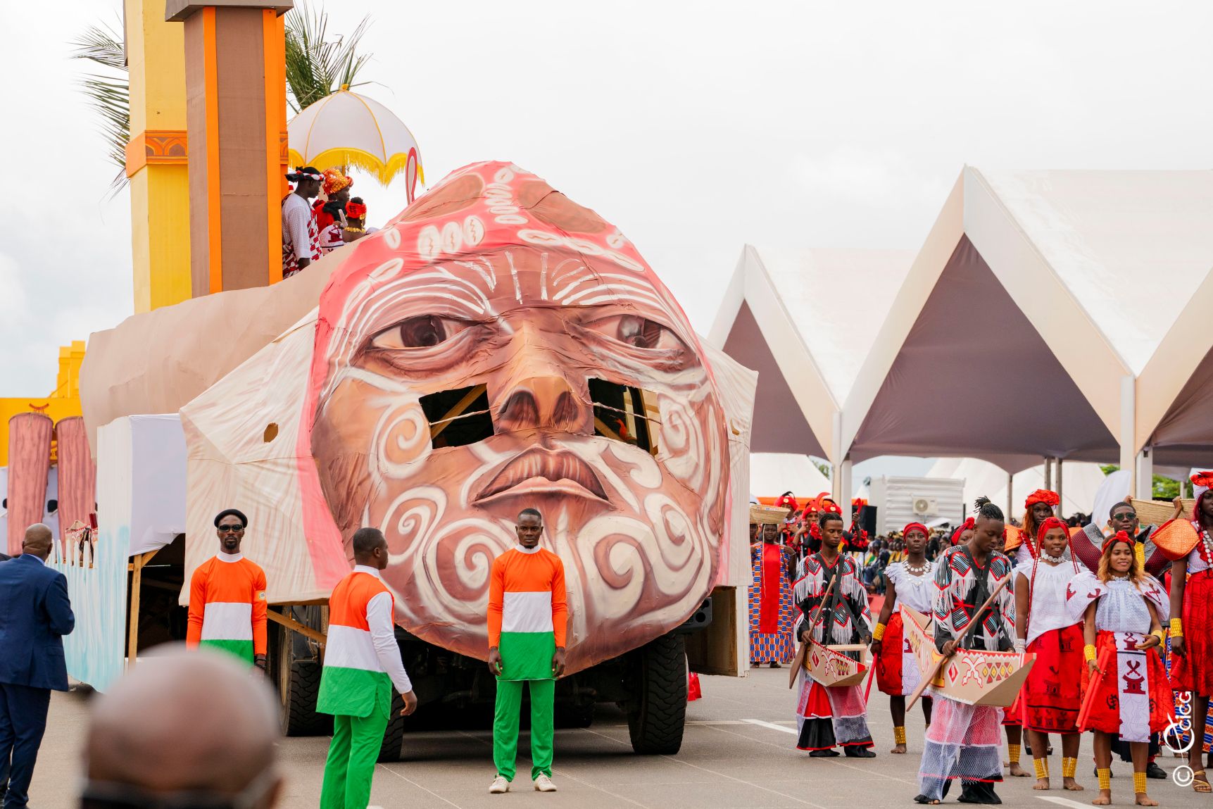 Commémoration officielle de l'indépendance de la Côte d'Ivoire à Bouaké: en plus du défilé habituel, une magnifique fresque chorégraphique inédite servie aux populations