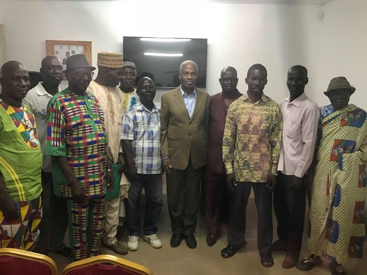 Cocody/ Élections municipales: les chefs de communauté à N’goan Mathias: « Nous sommes venus prendre notre sabre pour aller au combat »