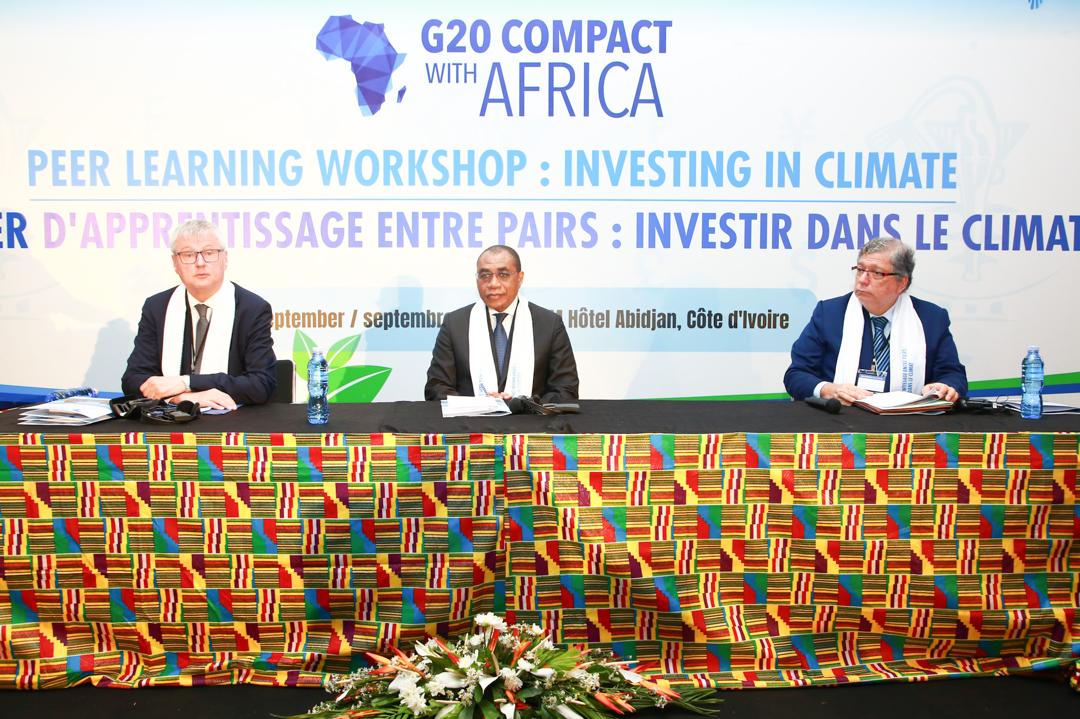 Compact G20 : le ministre Adama Coulibaly appelle les partenaires techniques et financiers à poursuivre leurs efforts pour soutenir les réformes climatiques