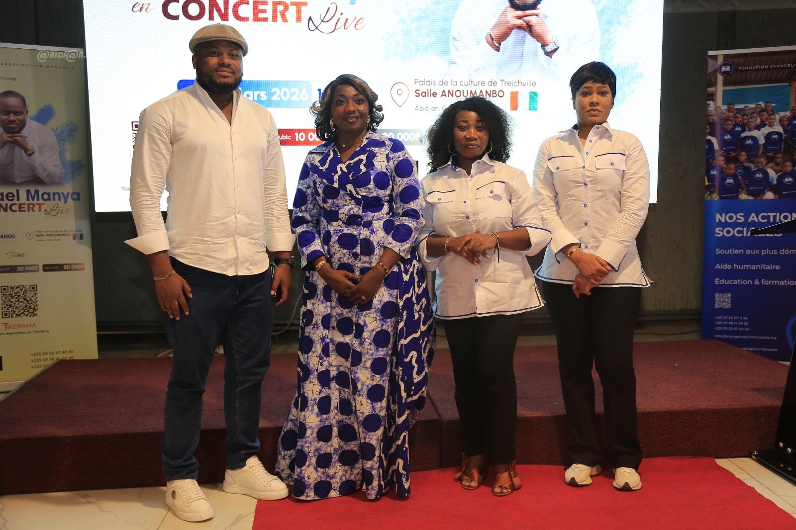 Concert gospel à Abidjan : Michael Manya attendu au Palais de la Culture le 15 mars