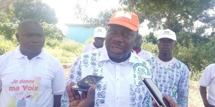 Présidentielle 2020: Watchard Kédjébo installe des brigades anti-désobéissance civile à Diabo et Languibonou