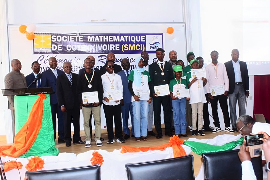 Concours Houphouët-Boigny de mathématiques : l’Université Polytechnique de San Pedro met à l’honneur les jeunes talents