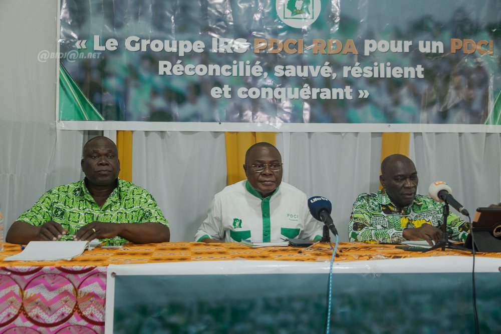 Présidentielle 2025/ PDCI-RDA : le Groupe IRS/PDCI-RDA demande la