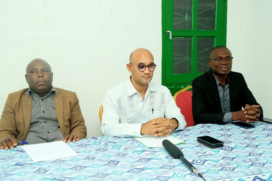 Conférence de presse de Michel Gbagbo à Yopougon