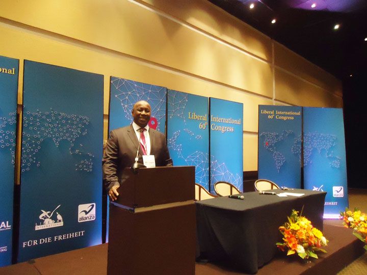 Le RDR participe au 60ème Congrès de l’Internationale Libérale à Mexico City(Mexique)
