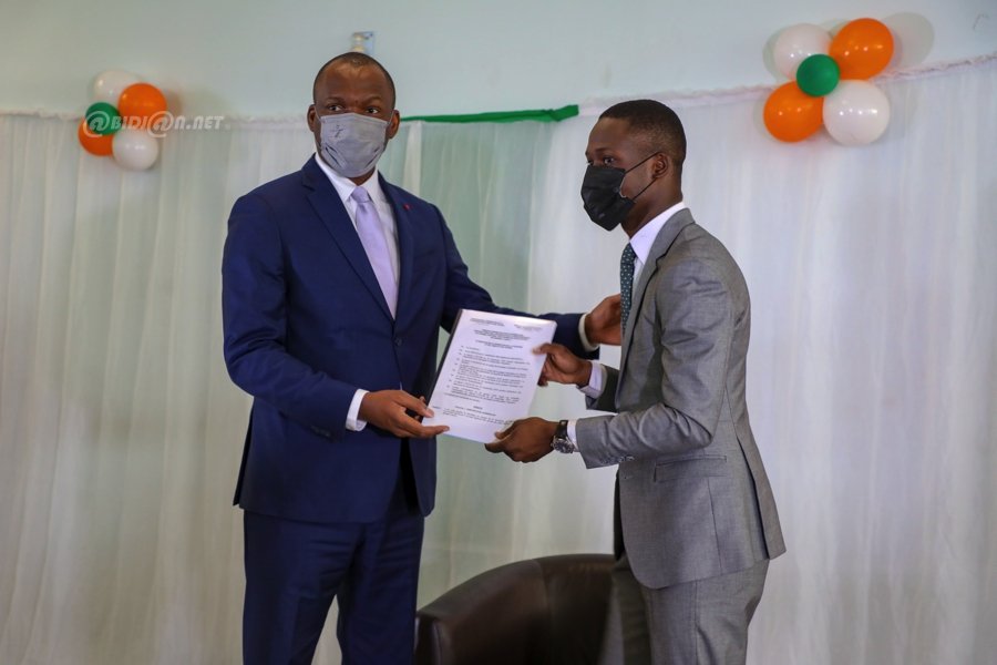 Conseil National des Jeunes de Côte d’Ivoire (CNJ-CI) :Ibrahima Diabaté investi