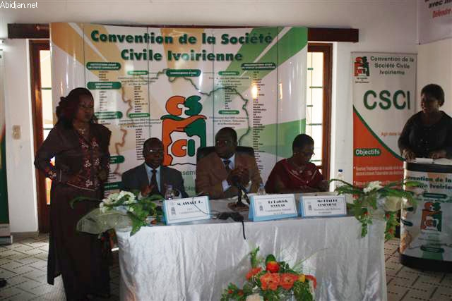 Position de la Convention de la Société Civile Ivoirienne (CSCI) sur l`impasse dans laquelle se trouve la Côte d`Ivoire.