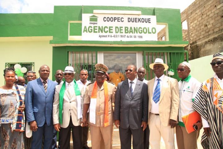 La coopec ouvre une nouvelle agence à bangolo
