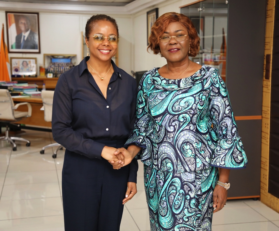 Coopération au développement : la ministre Nialé Kaba échange avec une délégation du Réseau des parlementaires de la Banque Mondiale et du FMI