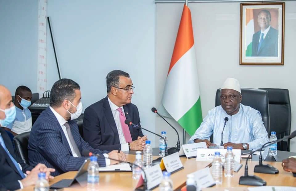 Coopération ivoiro-marocaine: la délégation de Tanger Med fait le point de sa visite au Ministre Amadou Koné
