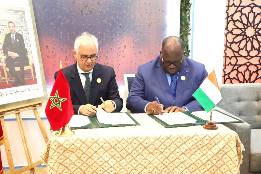 Coopération : La Côte d’Ivoire et le Maroc signent un accord dans le domaine des ressources en eau