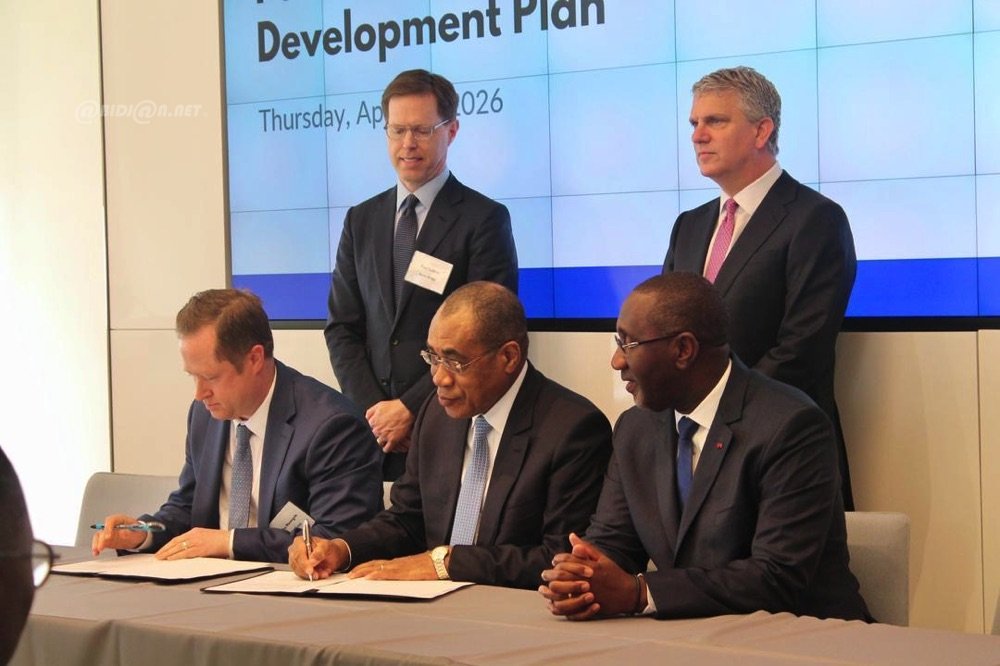 Coopération: la Côte d’Ivoire et une entreprise américaine ABD Group signent un accord d’infrastructures de plus de 330 milliards de FCFA