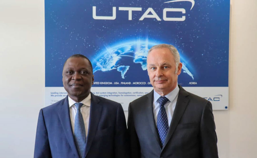 Coopération : la Côte d’Ivoire signe un partenariat avec l’UTAC (Union Technique de l'Automobile, du Motocycle et du Cycle)
