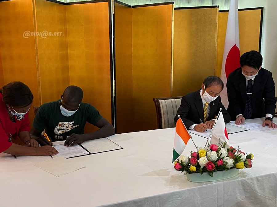 Coopération: le Japon octroie plus de 196 millions de francs CFA à la Côte d'Ivoire pour 4 projets 