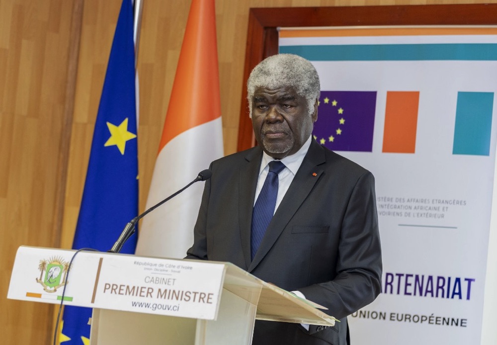 Coopération : les travaux du dialogue Côte d'Ivoire - Union européenne s'ouvrent à Abidjan, en présence du Premier ministre Robert Beugré Mambé