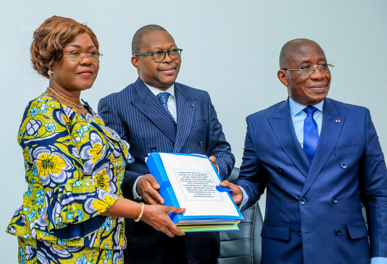 Passation de charges au ministère des Affaires étrangères : Kaba Nialé prend les rênes de la diplomatie ivoirienne