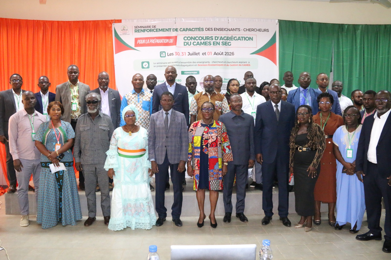 Côte d'Ivoire: des enseignants-chercheurs en séminaire à Daloa pour préparer le concours d'agrégation du CAMES