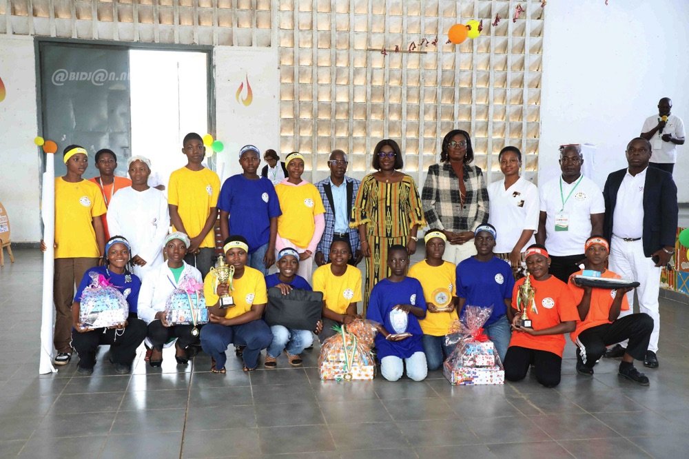 Côte d'Ivoire : des jeunes filles ivoiriennes brillent par leur ingéniosité scientifique au Camp STIM pour Elle 2026