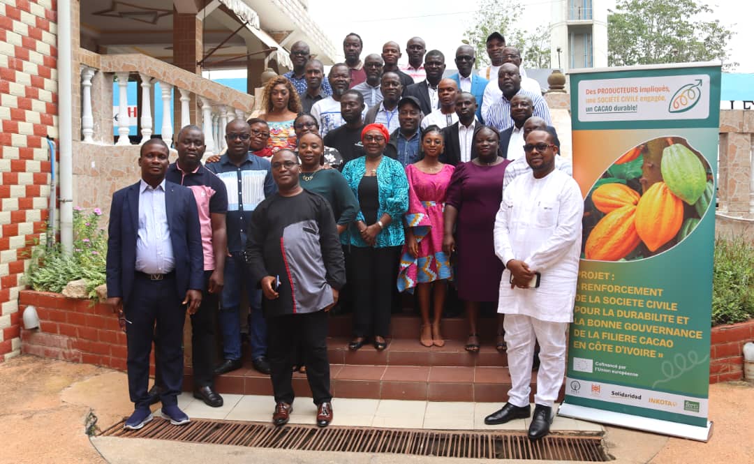 Côte d'Ivoire : des journalistes ivoiriens formés sur les exigences de la traçabilité du cacao durable selon la réglementation de l’Union européenne (UE)