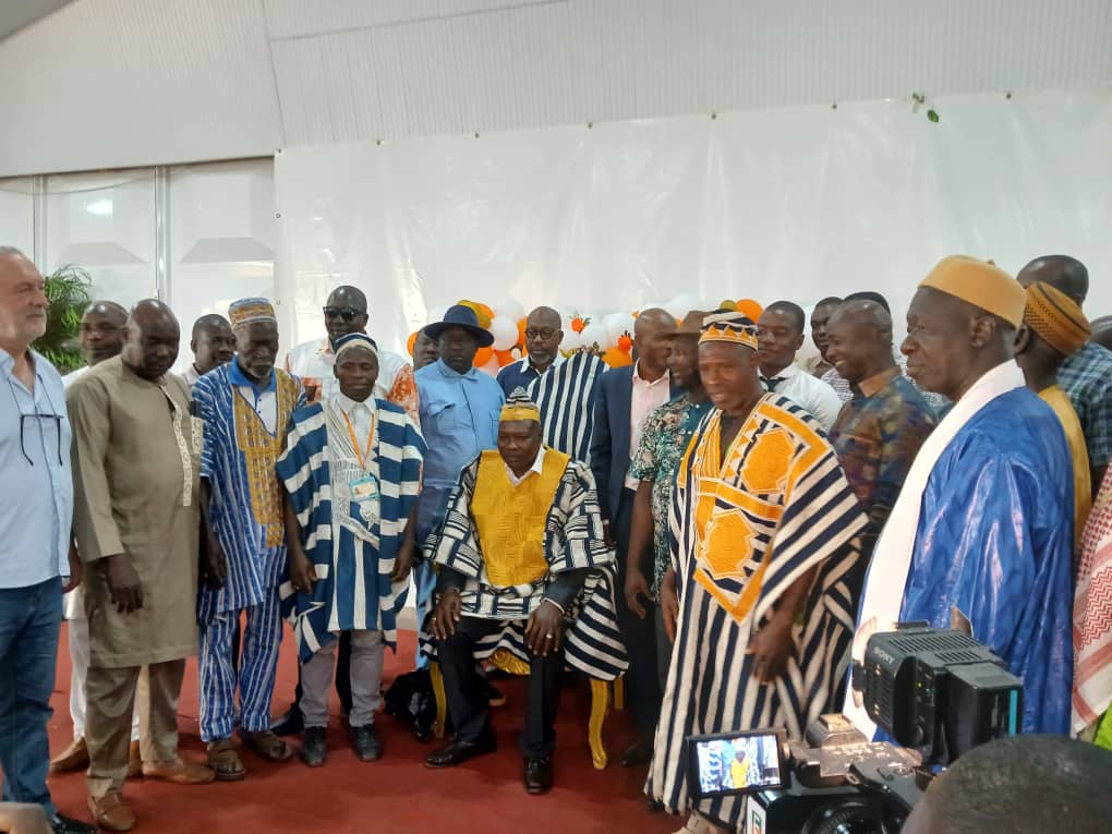 Côte d'Ivoire/ Filière Café-Cacao: investiture de la section du Tonkpi de l'union nationale des sociétés coopératives agricoles leaders