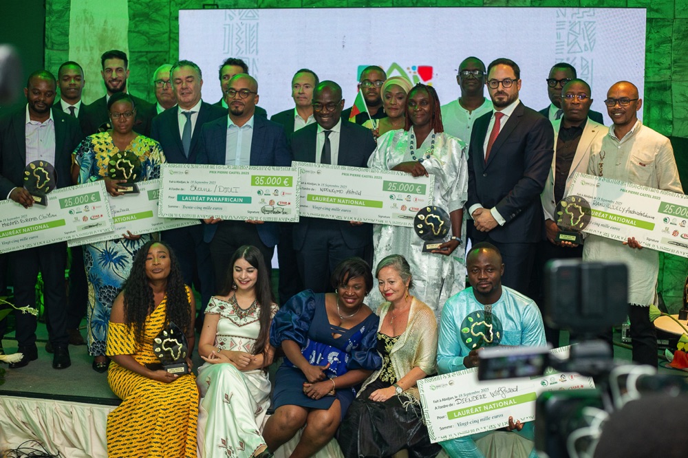 Côte d'Ivoire : Les lauréats panafricain de la 8ème édition du Prix Pierre Castel récompensés