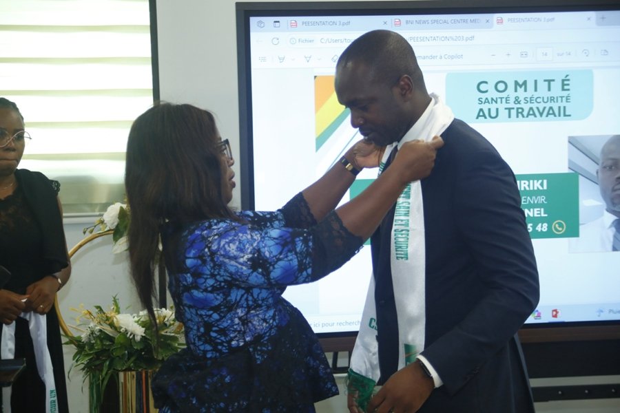 Côte d'Ivoire : La BNI investit officiellement son Comité Santé et Sécurité au Travail (CSST)