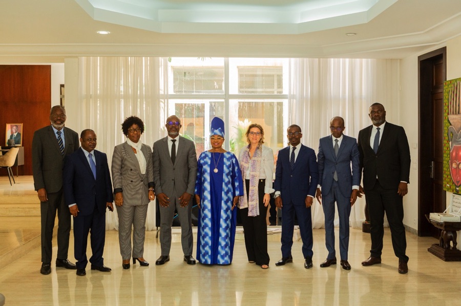 Côte d'Ivoire : la Présidente du Conseil constitutionnel reçoit le Directeur Résident du National Democratic Institute (NDI)